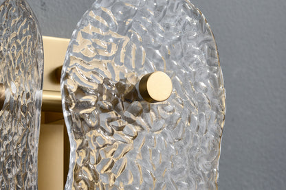 Ice Sculpture Glass Wall Sconce - Richardrider