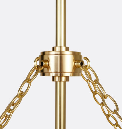 Nadia Alabaster Chandelier 30" 41"
