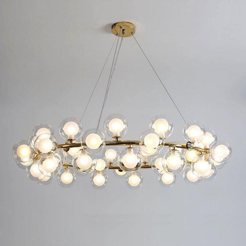 Modern Glass Round Chandelier For Living Room - Richardrider