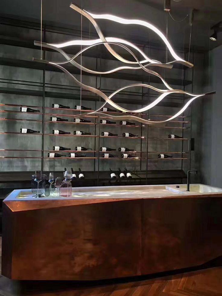Modern Simple Aluminum Waving Chandelier - Richardrider