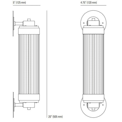 Doric Wall Sconce