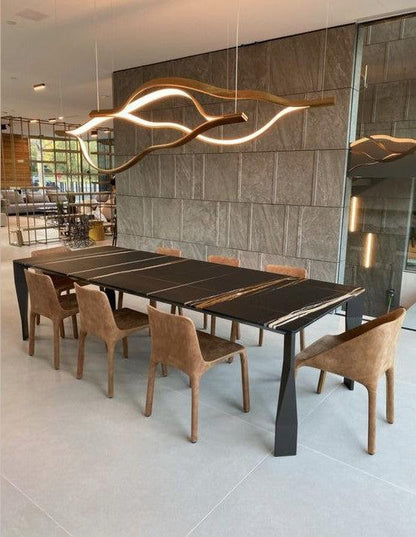 Modern Simple Aluminum Waving Chandelier - Richardrider