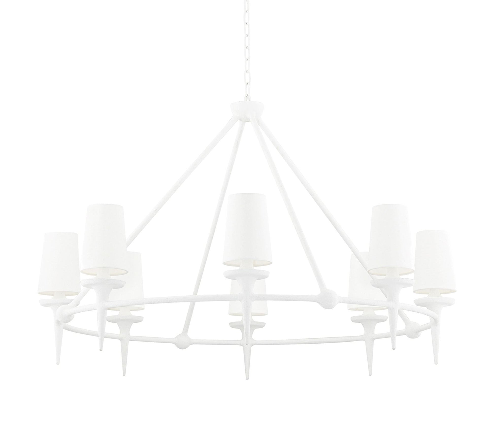 Penny Round Metal Chandelier 48" - Richardrider