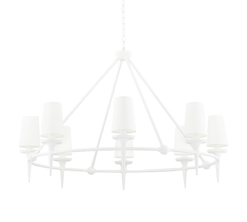 Penny Round Metal Chandelier 48" - Richardrider