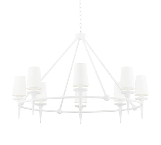Penny Round Metal Chandelier 48" - Richardrider