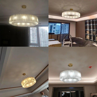 Regalis Alabaster Chandelier Light - Richardrider