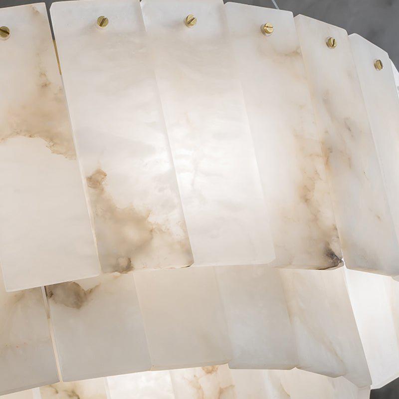 Regalis Alabaster Chandelier Light - Richardrider