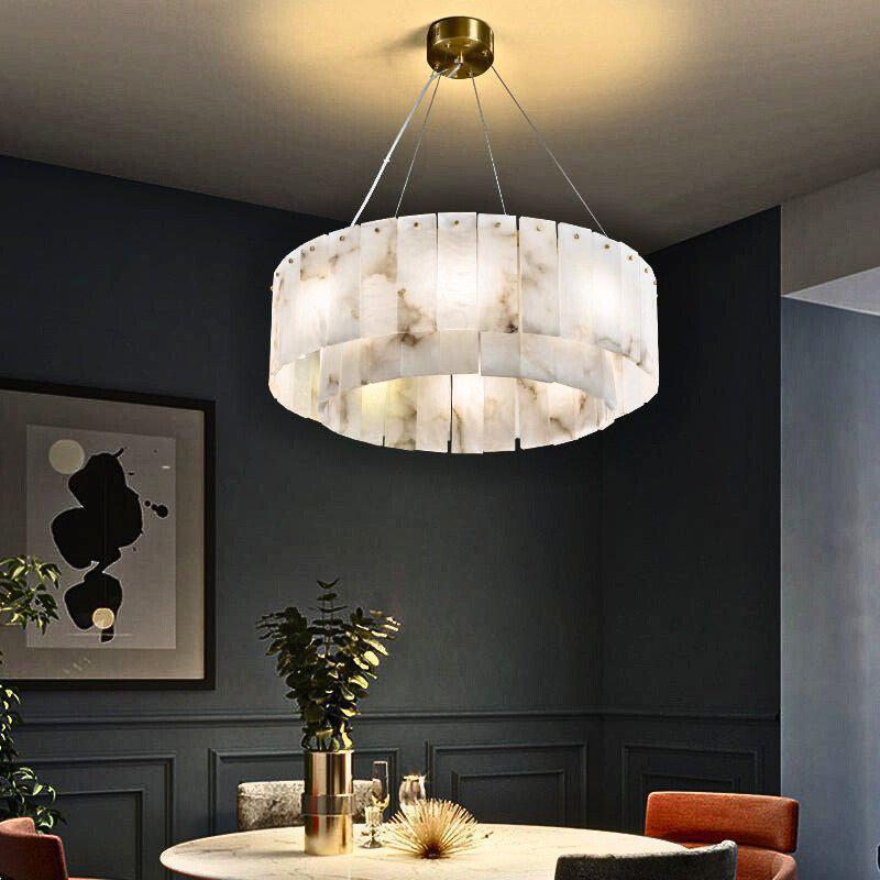 Regalis Alabaster Chandelier Light - Richardrider