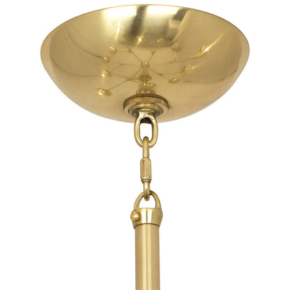 Xanylen Chandelier Metal & Clear Glass 48"W