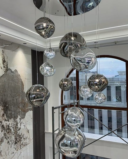 Modern Rock Acrylic Special Shape Pendant Lighting