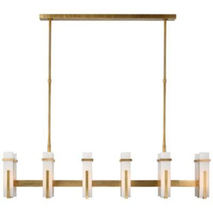 Alabaster Ian K Fowler Malik Large Linear Chandelier - Richardrider