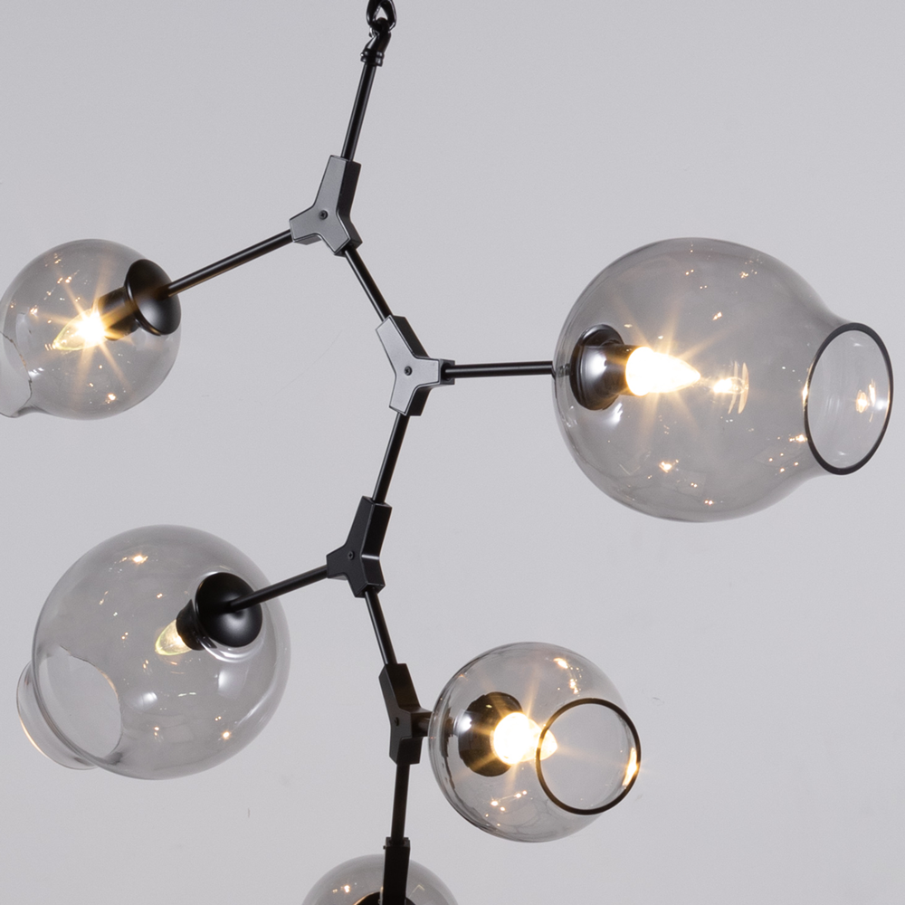 Covington Drop Globe Branching Bubble Chandelier 38'' - Richardrider