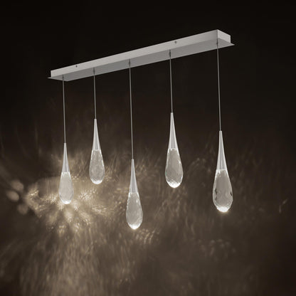 Hibiscus Linear LED Multi Pendant Light - Richardrider