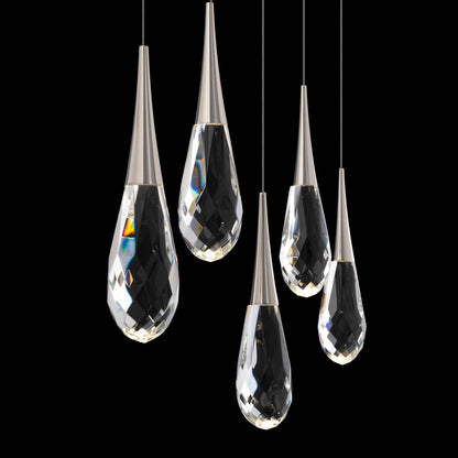 Hibiscus Linear LED Multi Pendant Light - Richardrider