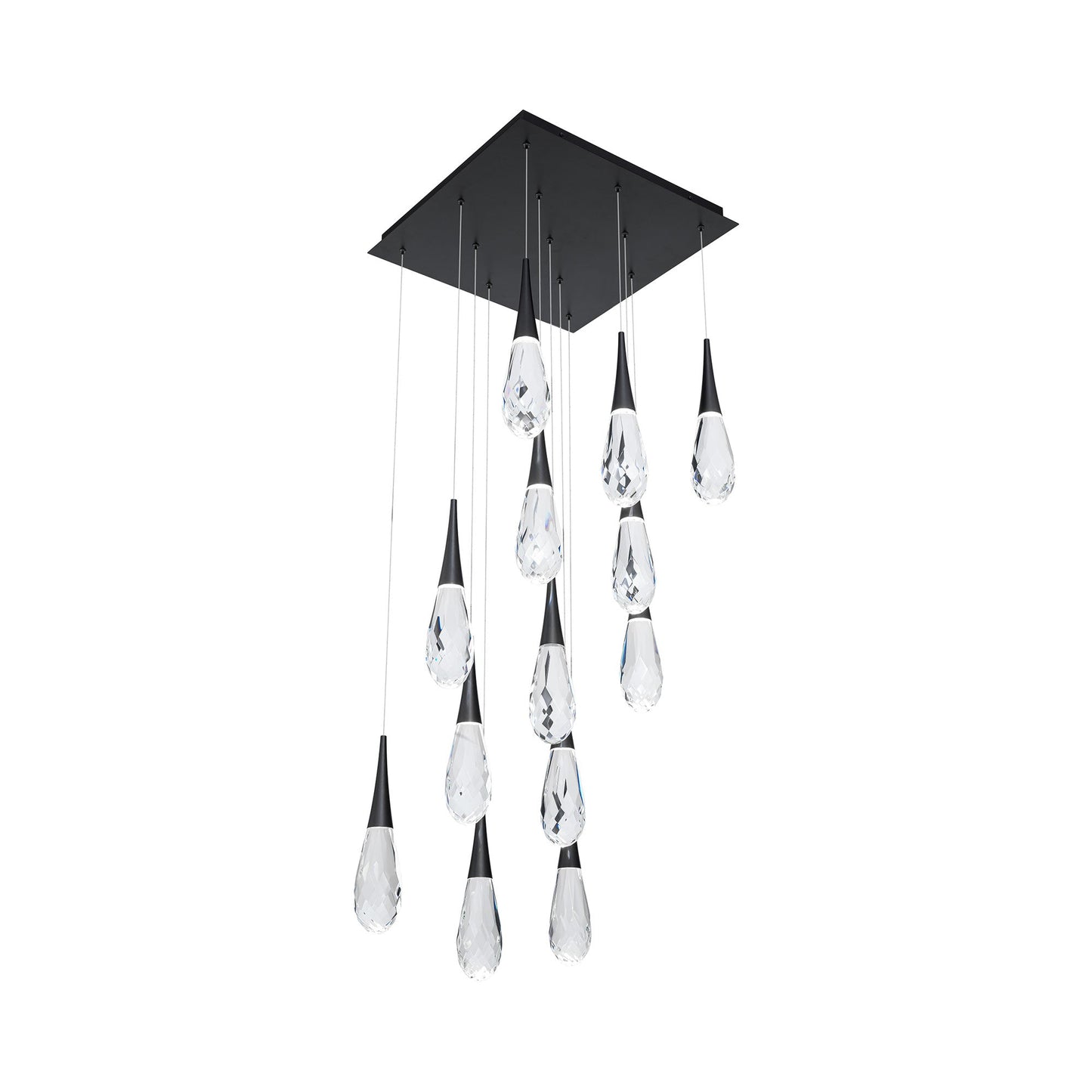 Hibiscus Square LED Multi Pendant Light - Richardrider