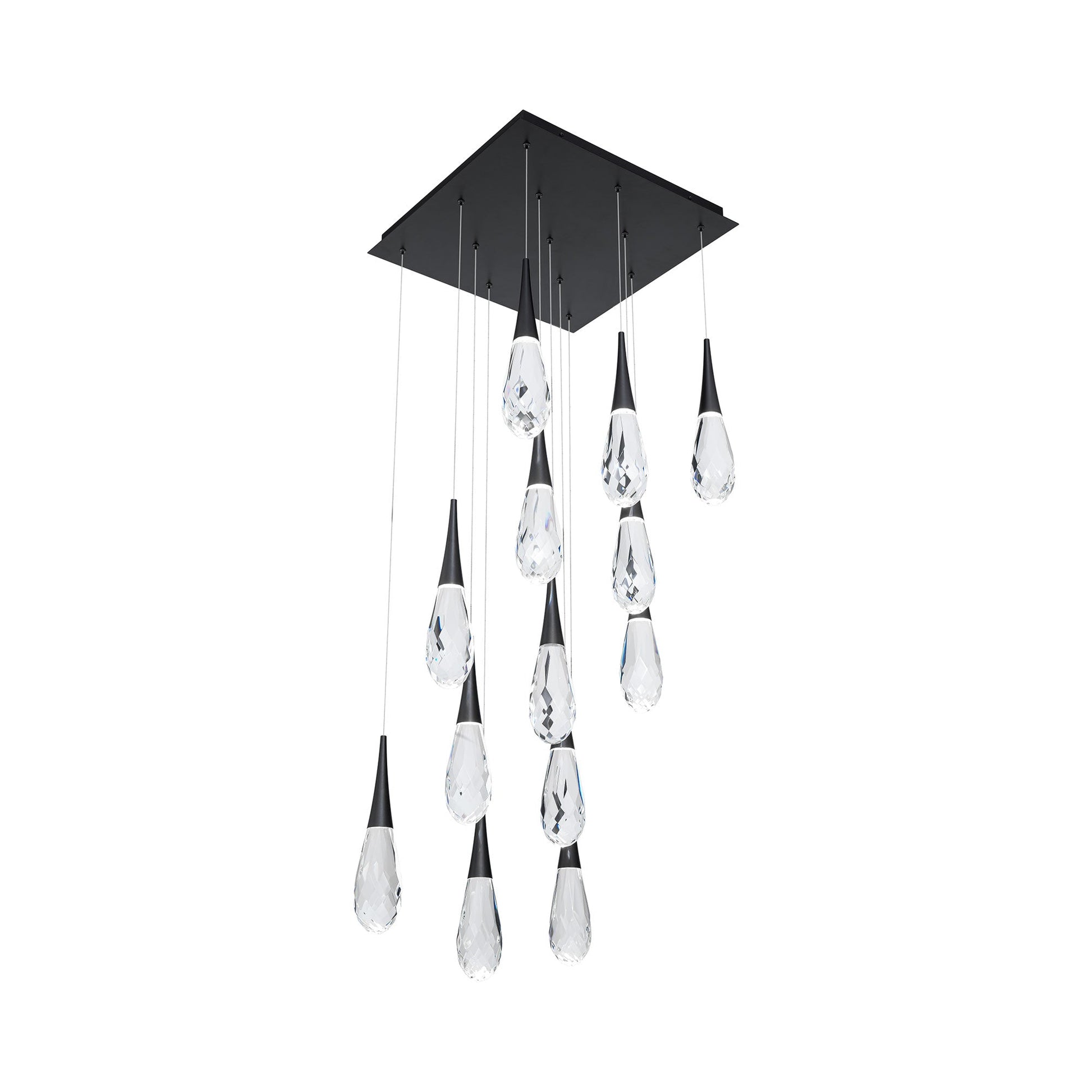 Hibiscus Square LED Multi Pendant Light - Richardrider