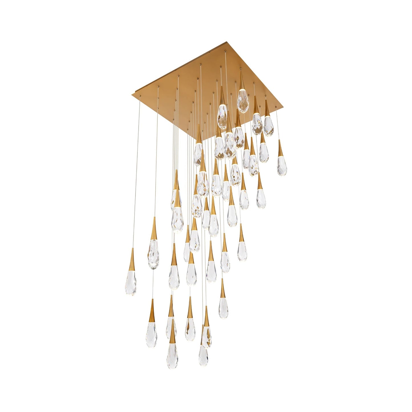 Hibiscus Square LED Multi Pendant Light - Richardrider