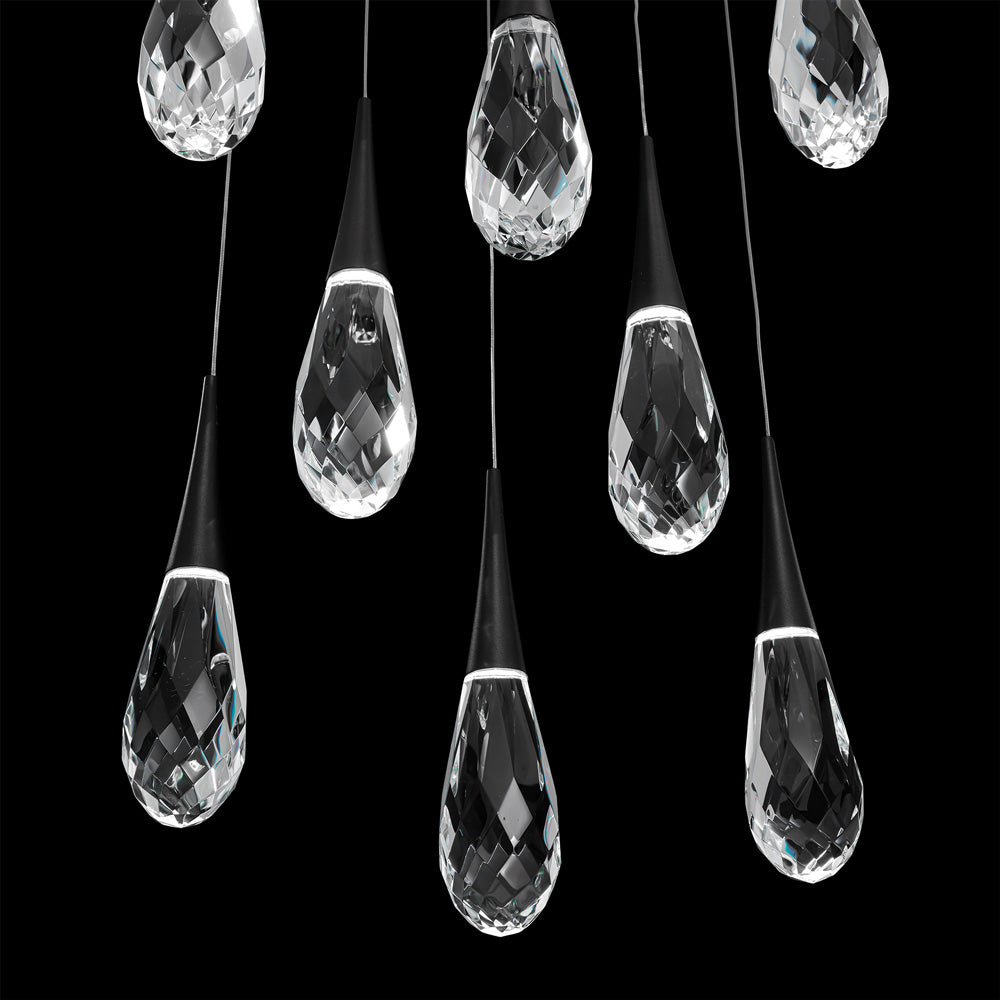 Hibiscus Square LED Multi Pendant Light - Richardrider