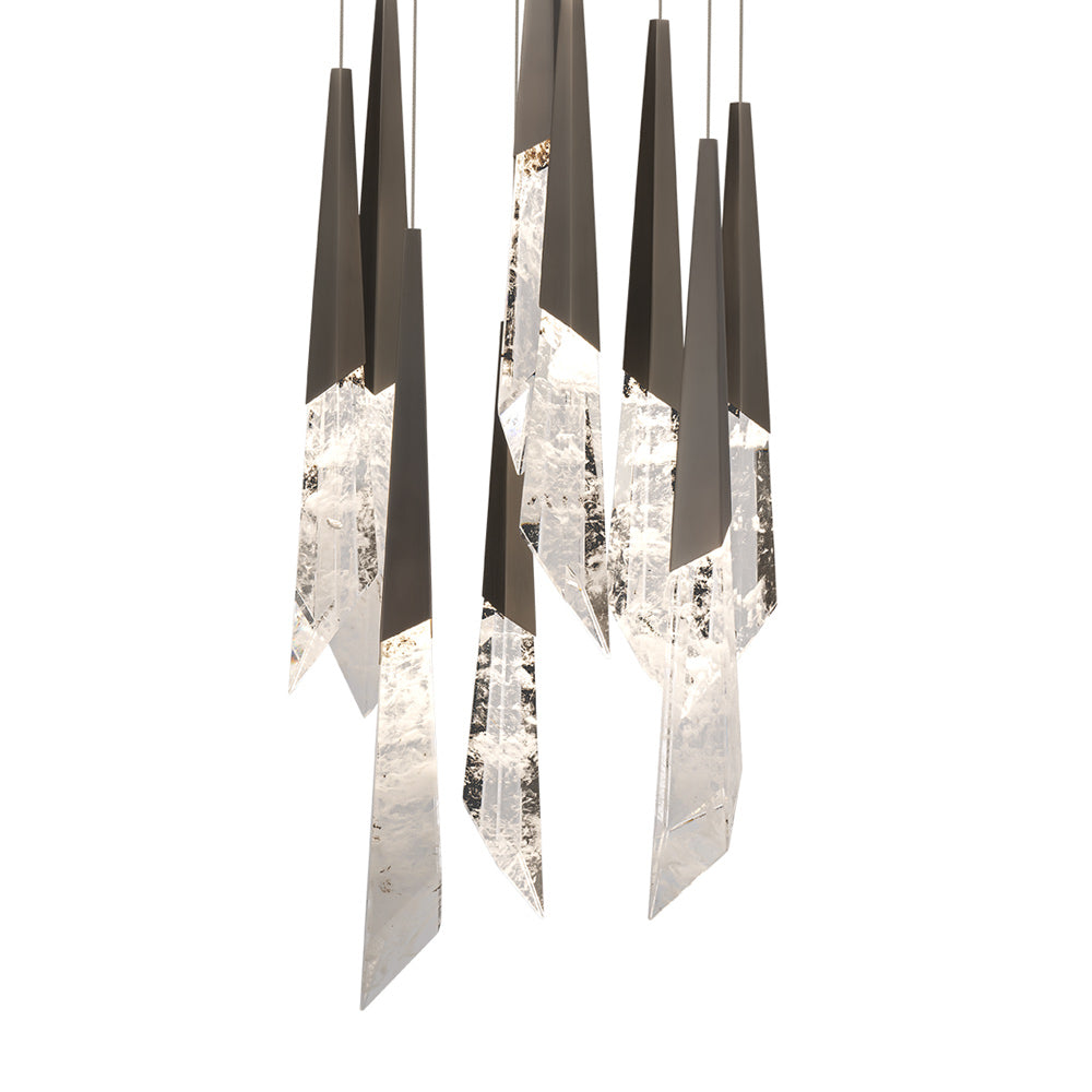 Solitude Round LED Multi Chandelier - Richardrider