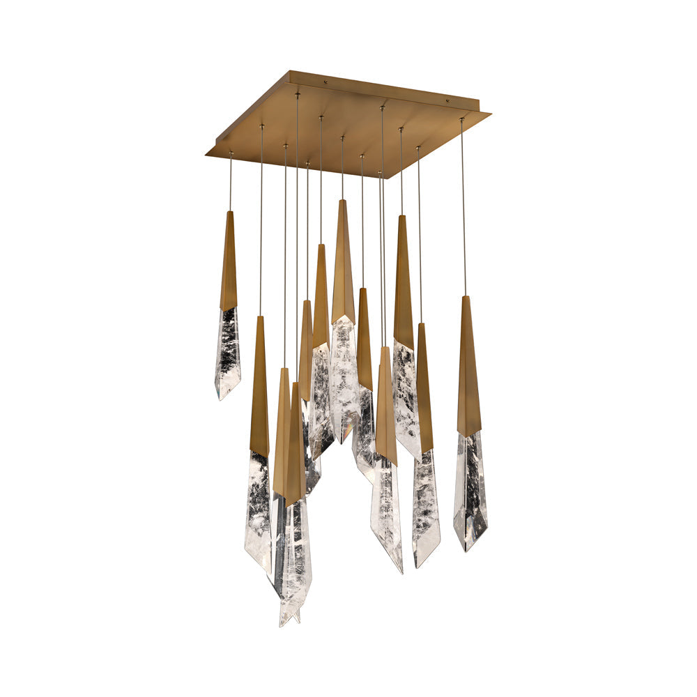 Solitude Square LED Multi Pendant Light - Richardrider