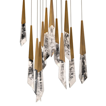 Solitude Square LED Multi Pendant Light - Richardrider