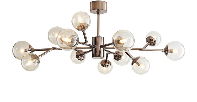 Winymond Chandelier Steel Or Brass & Glass 58"W