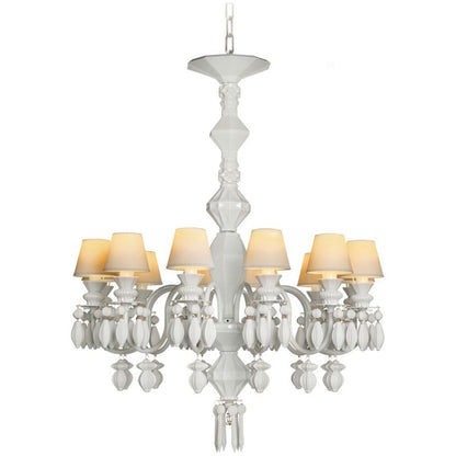 Naroolix de Nuit 12 Lights Chandelier Porcelain 25.6"D