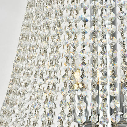Luxury French Empire Chandelier for Villa Hall Ceiling Three-layers Crystal Light for Hotel Lobby - Richardrider
