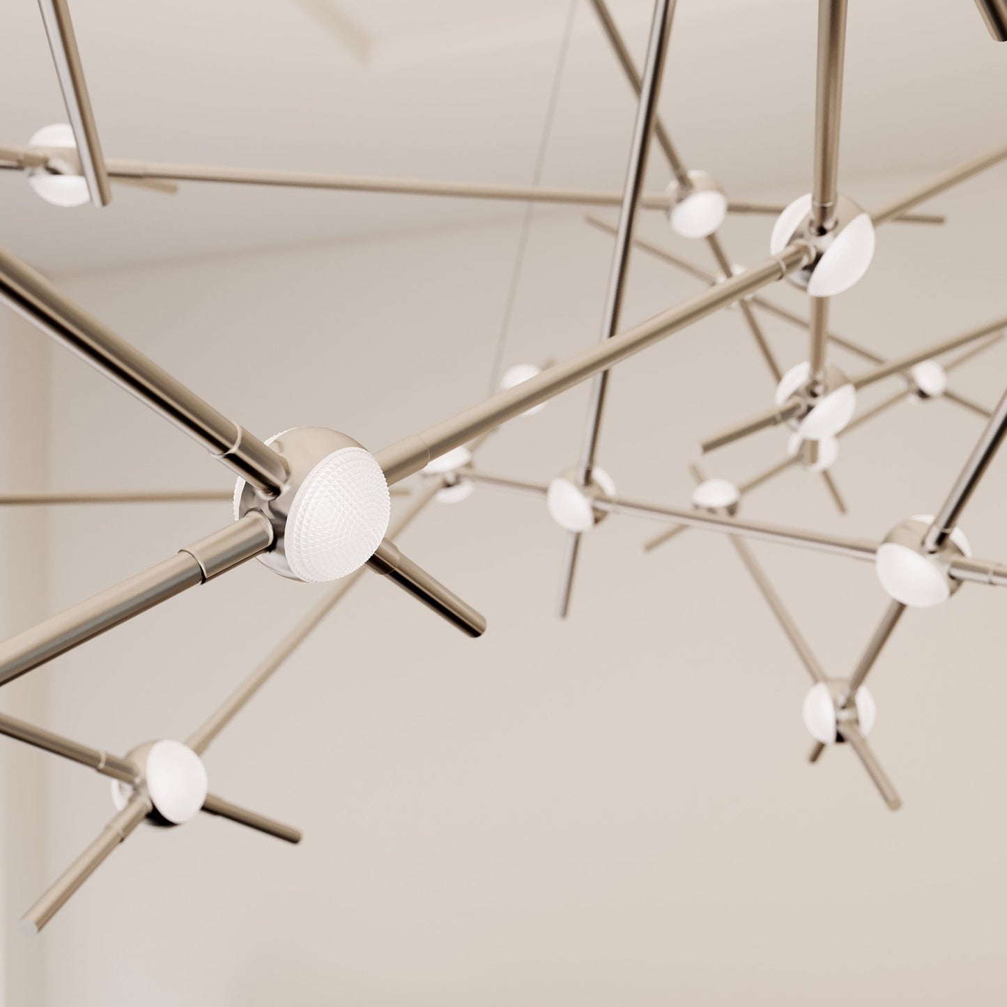 Verelune Ursa Major Chandelier Acrylic & Metal 94"W x 30"D