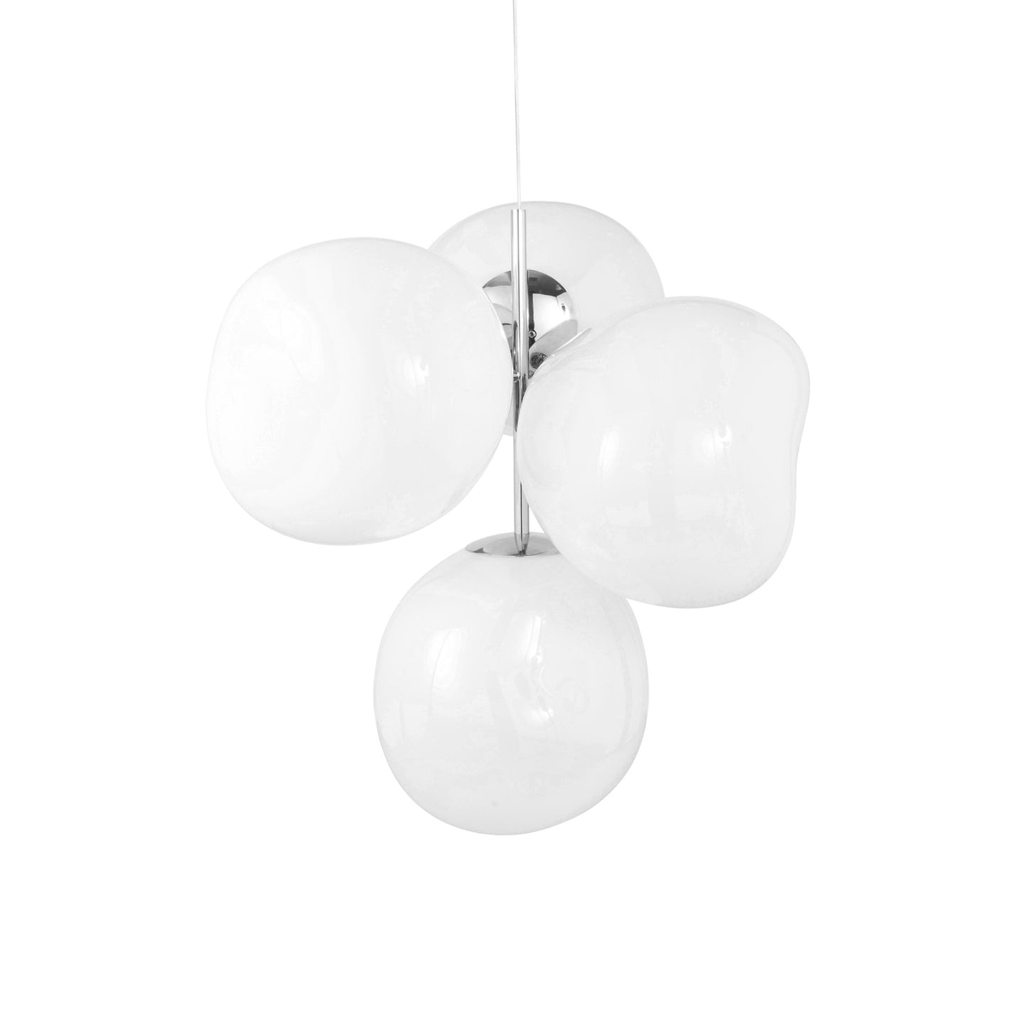 Jaraecyn Chandelier Polycarbonate Shade & Steel Tube 38.6"W