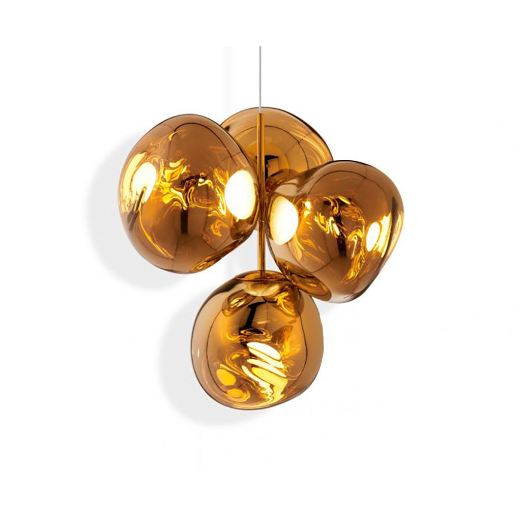 Jaraecyn Chandelier Polycarbonate Shade & Steel Tube 38.6"W
