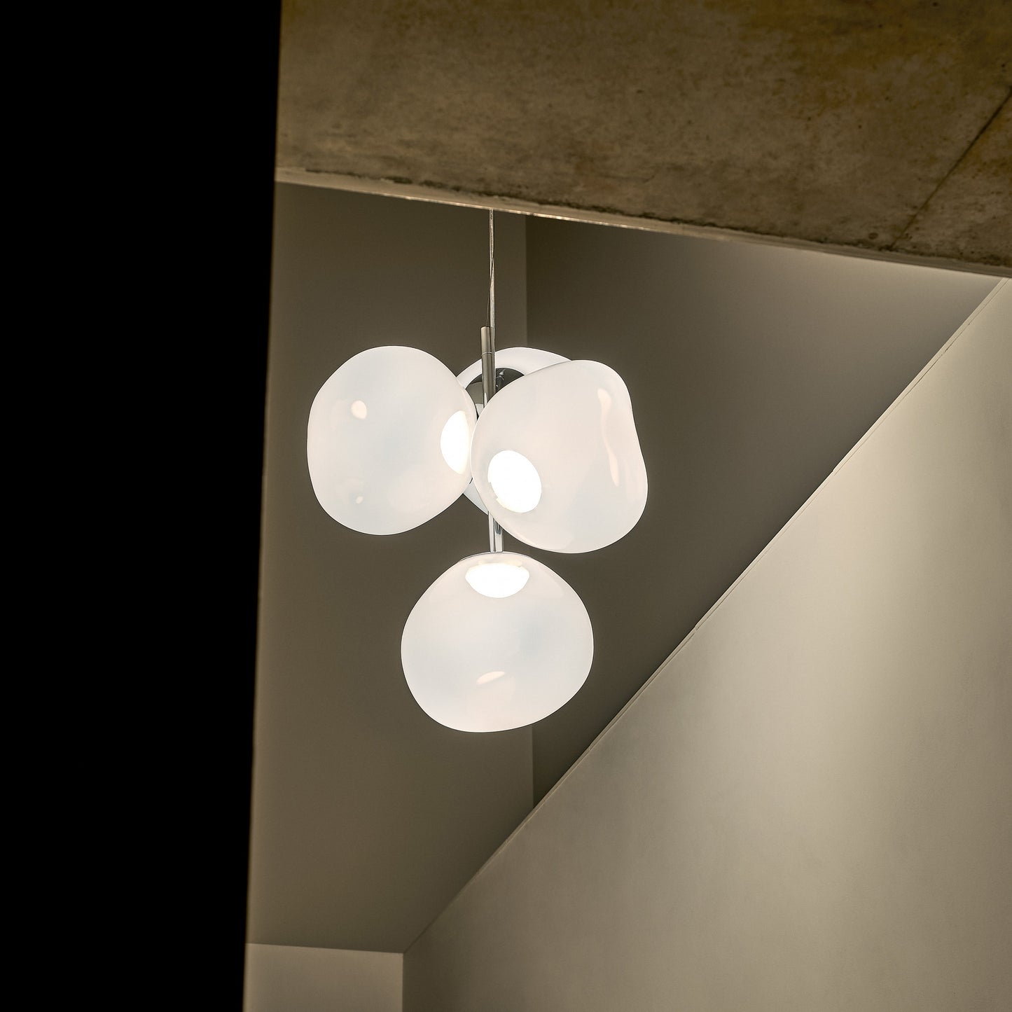 Jaraecyn Chandelier Polycarbonate Shade & Steel Tube 38.6"W