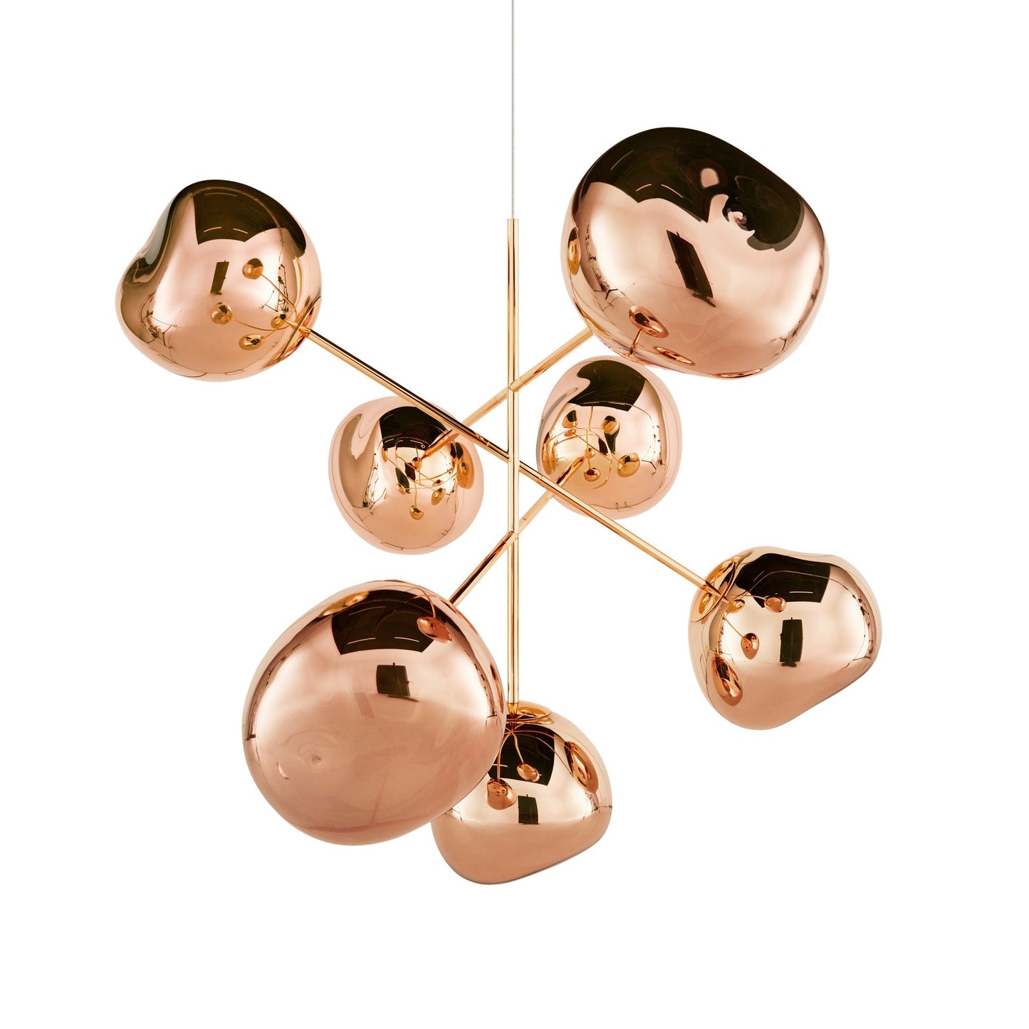Jaraecyn Chandelier Polycarbonate Shade & Steel Tube 38.6"W