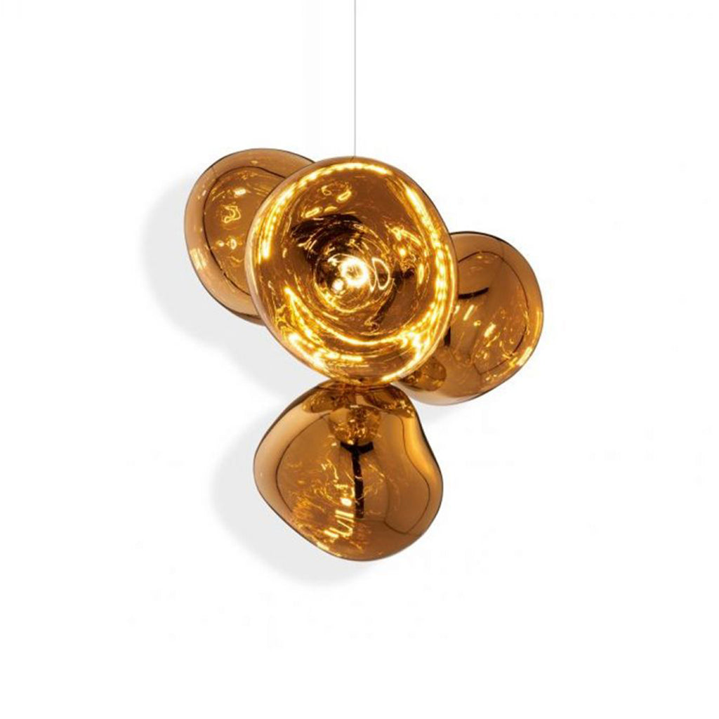 Jaraecyn Chandelier Polycarbonate Shade & Steel Tube 38.6"W