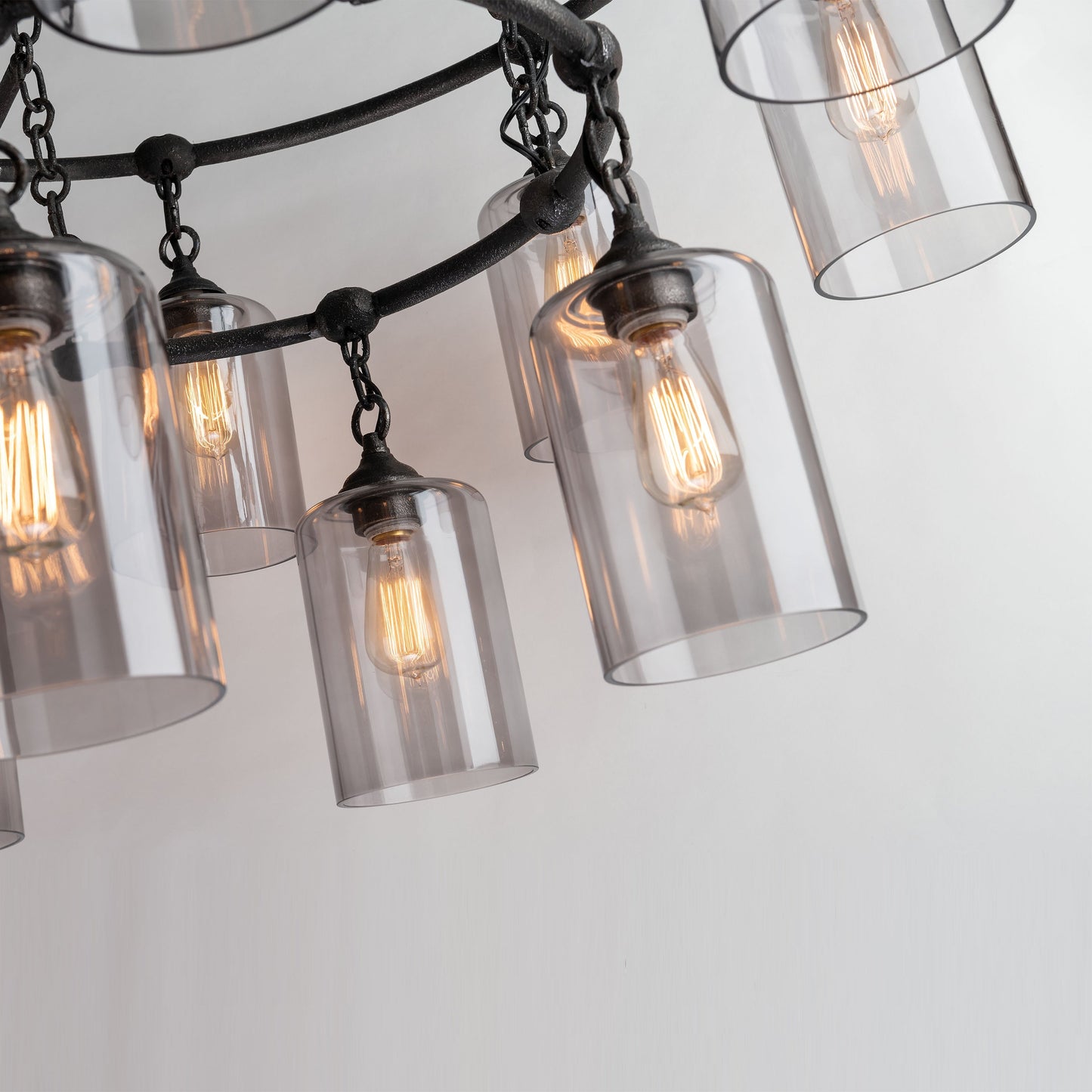 Ster Pendant Light Metal & Glass 51.75"D