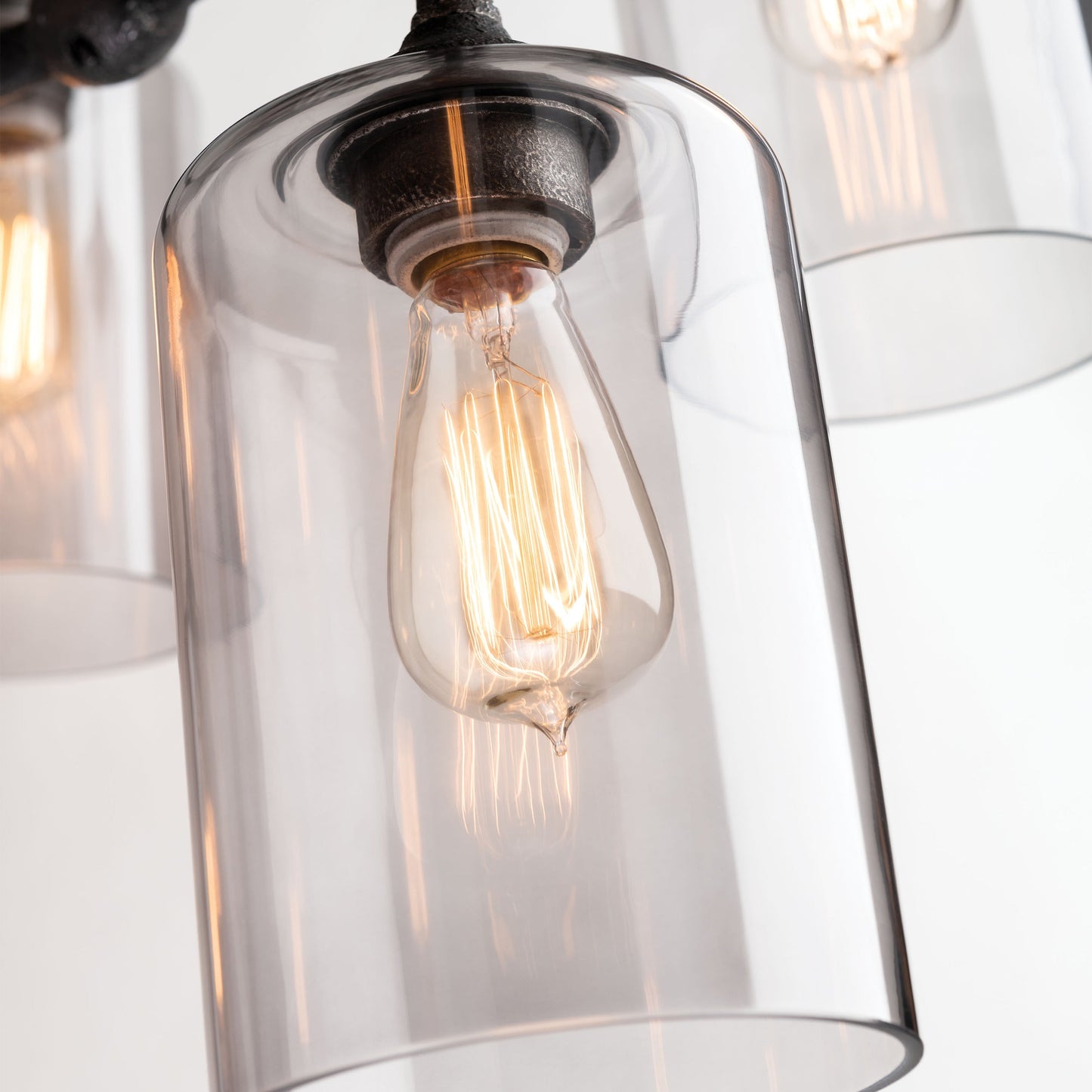 Ster Pendant Light Metal & Glass 51.75"D