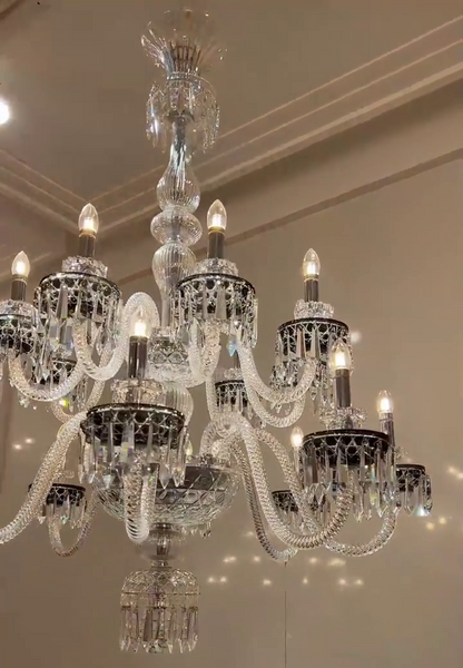 Elegant Crystal Chandelier in Italian Style for Bedroom and Living Room - Richardrider