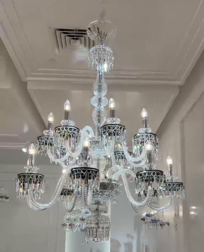 Elegant Crystal Chandelier in Italian Style for Bedroom and Living Room - Richardrider