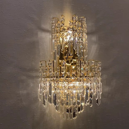 Luxury Hotel Hallway Ceiling Lighting Fixture Large Round Crystal Chandelier For Foyer Living Room Staircase - Richardrider