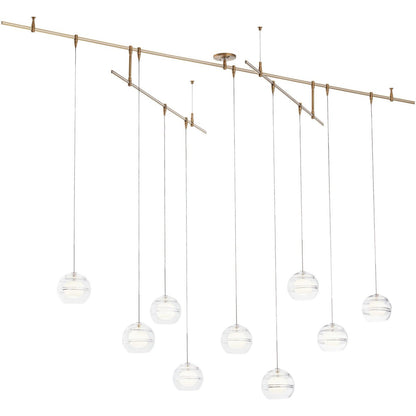 Art Glass Ball Sedona Pendant Chandelier - Richardrider